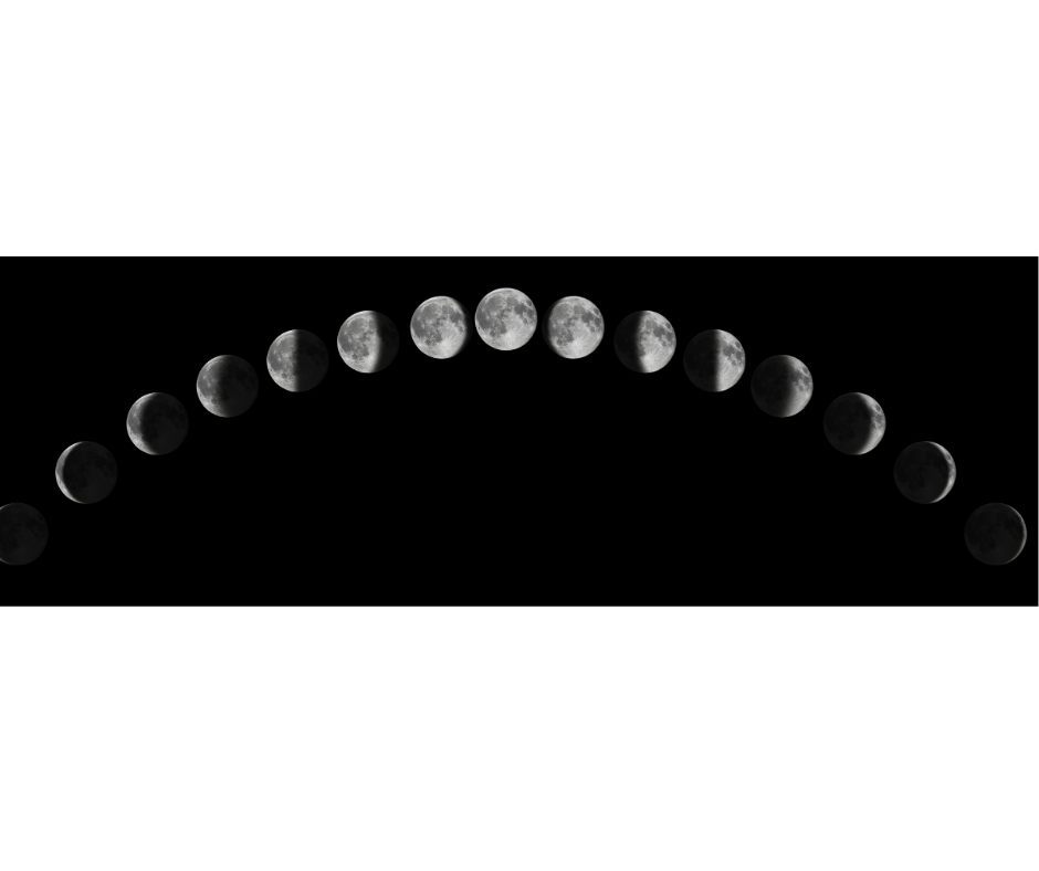 The phases of the moon